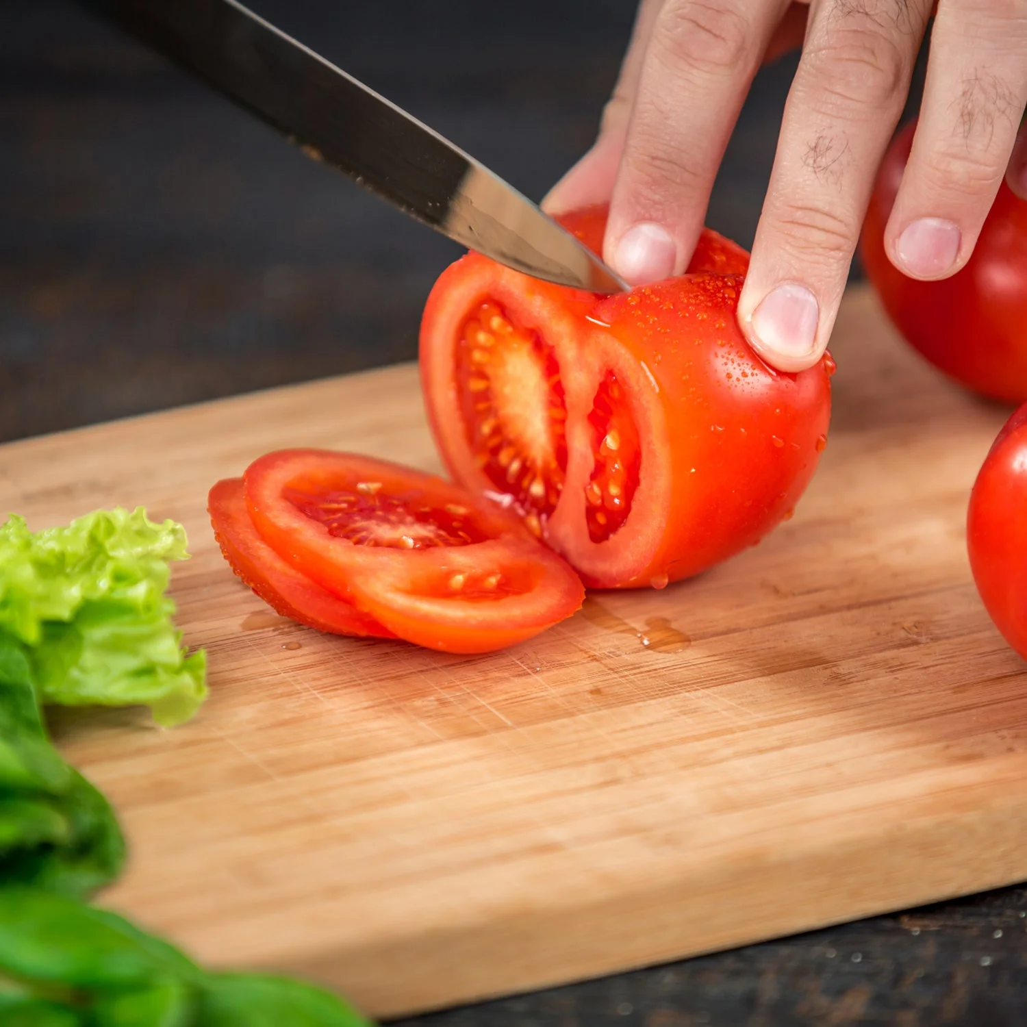 Wooden Chopping Board 26x17 Chopping Vegetable & fruits For Home & Kitchen Use - Image 5