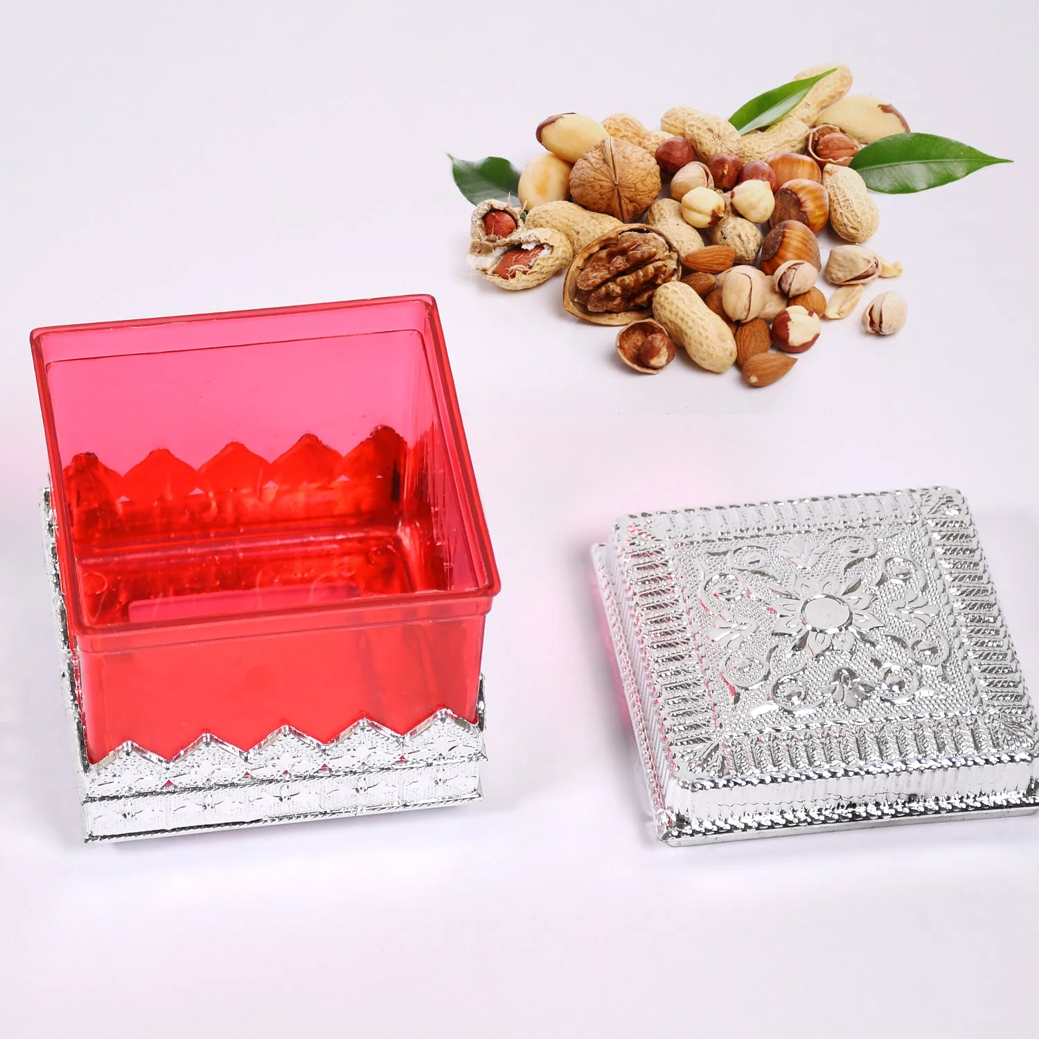 Ruby Dry fruit Storage Container - Attractive Design Box for Home & Kitchen - Image 10
