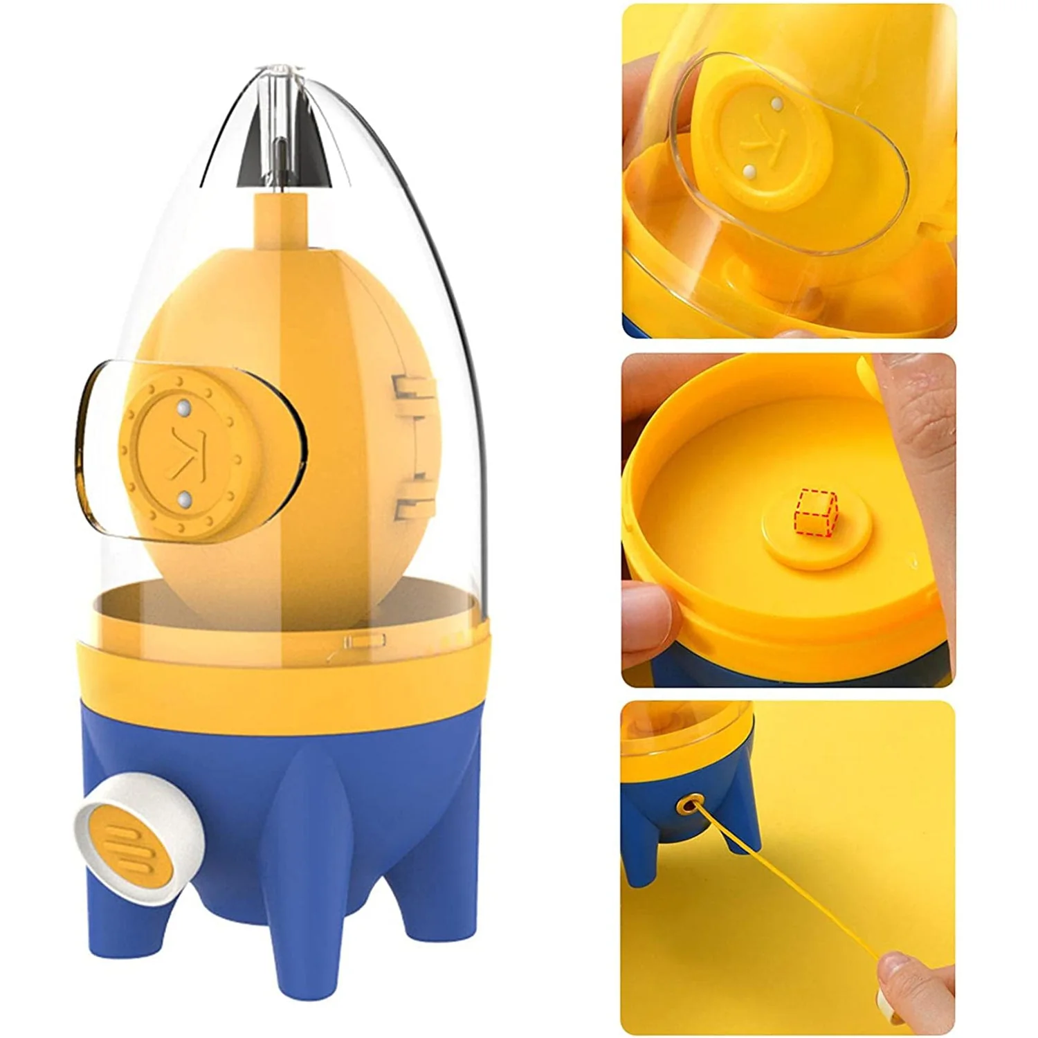 Manual Golden Egg Puller Scrambler White Yolk Mixer Kitchen Tool - Image 7