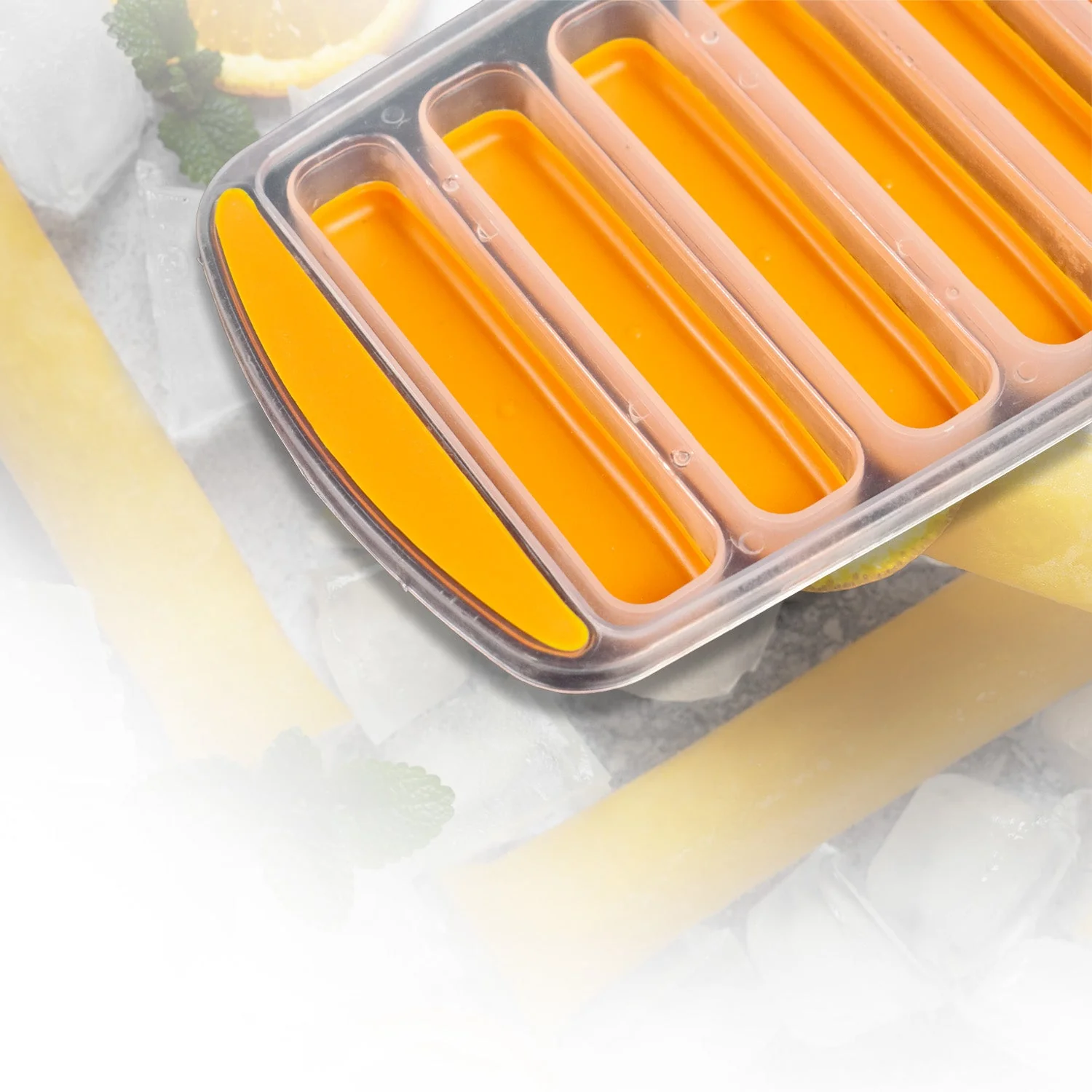 Water Bottle Ice Stick Tray with Push  Cubes - Image 6
