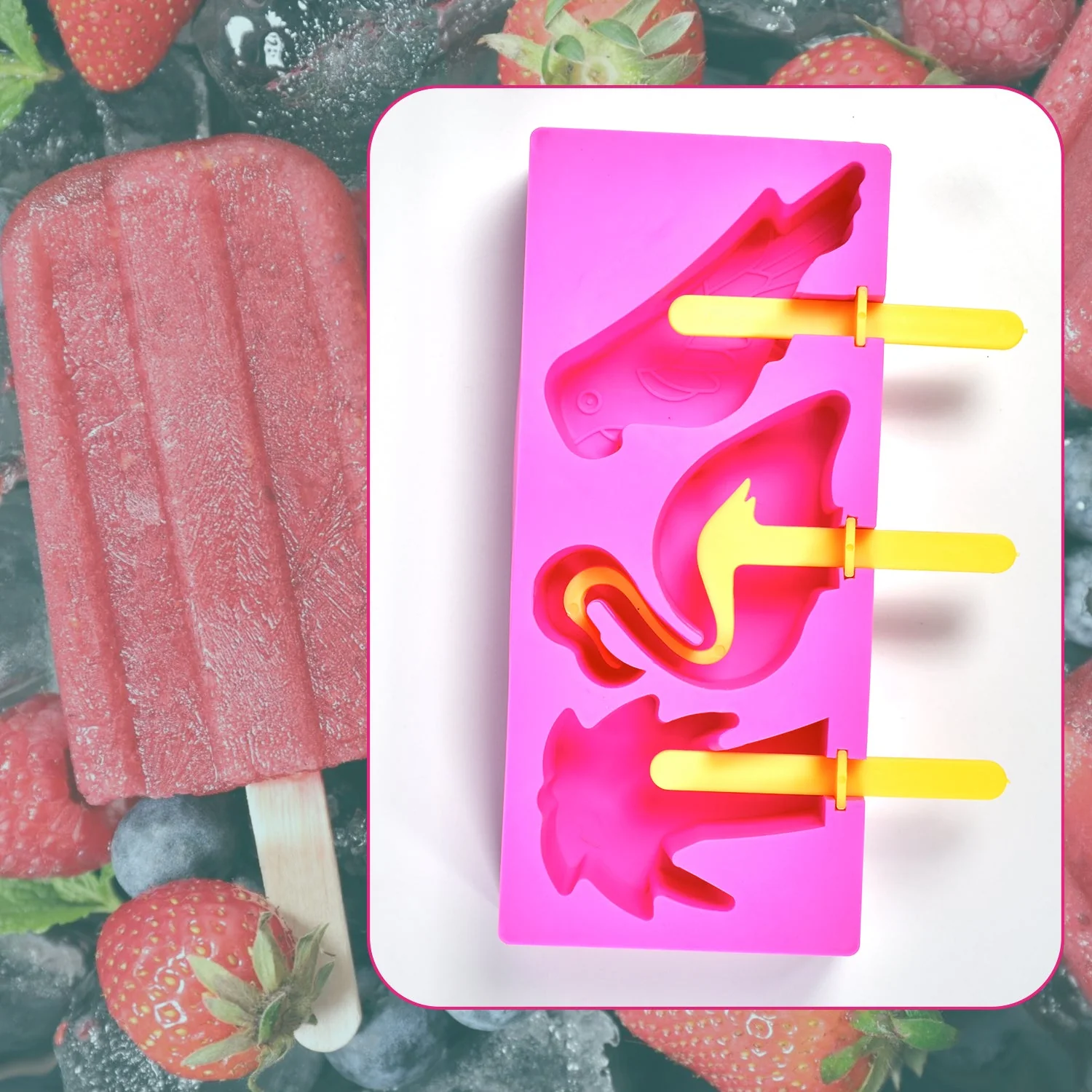Fancy Ice Candy Mould Maker – Food-Grade Reusable Molds for All Ages - Image 7