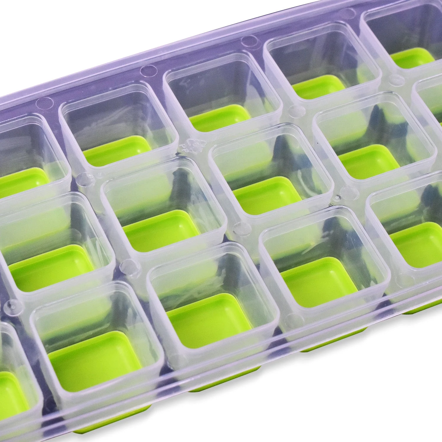 18-Cavity -Up Ice Cube Tray - Flexible Silicone, Easy Release 100% BPA-Free - Image 8