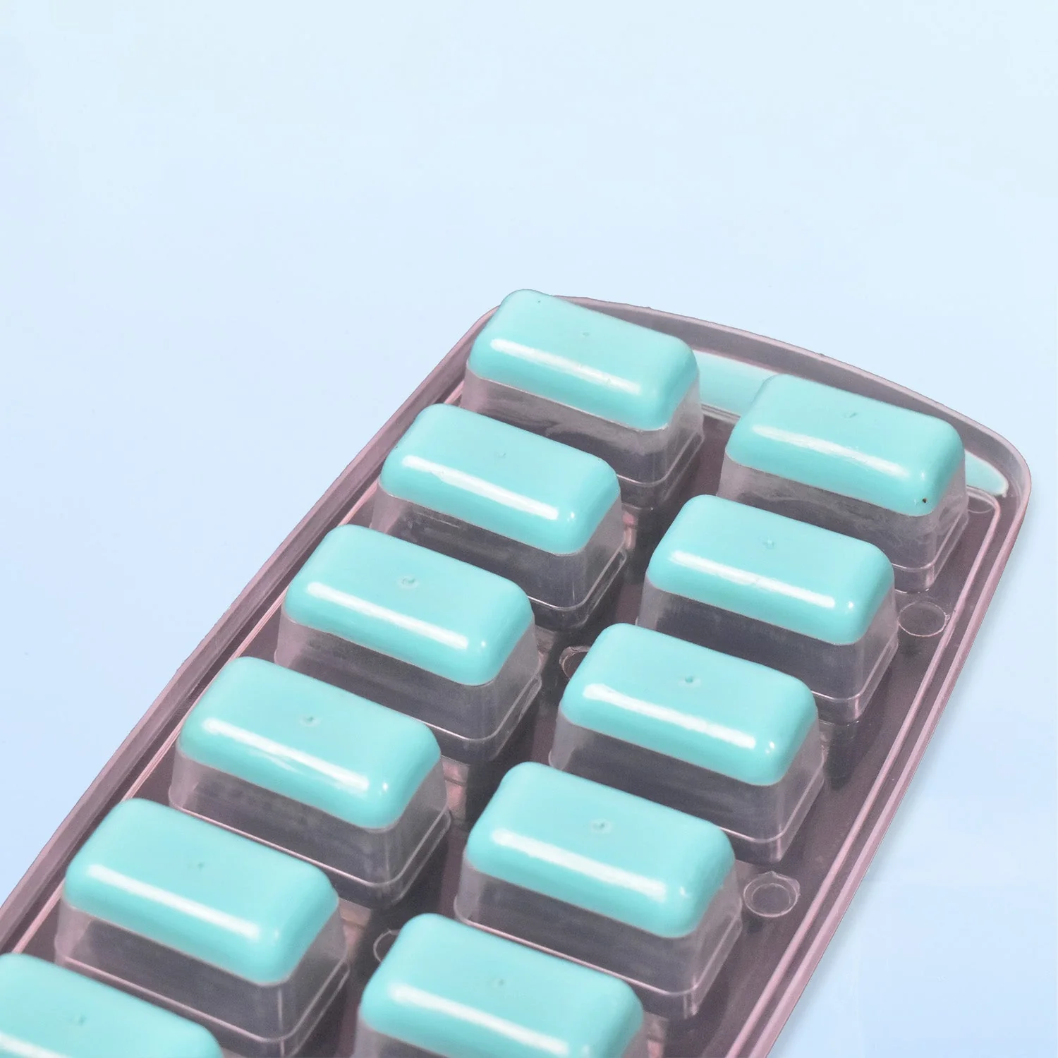 12-Grid Silicone Ice Cube Tray - Food-Grade Square Ice Maker, Easy Release Bottom - Image 7