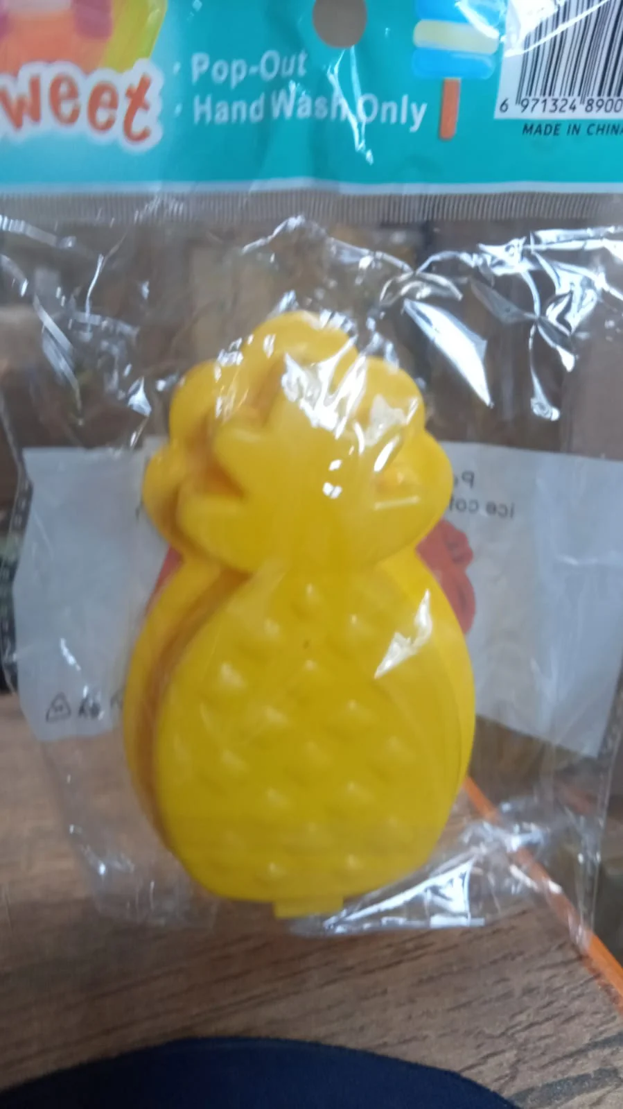 Pineapple Shape sicle Molds - Silicone Ice Candy Cream Mould, DIY Ice Kitchen tool - Image 9