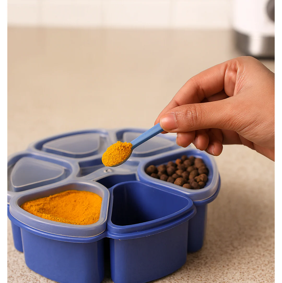 Versatile Kitchen Masala Box with Unique Design - Image 7