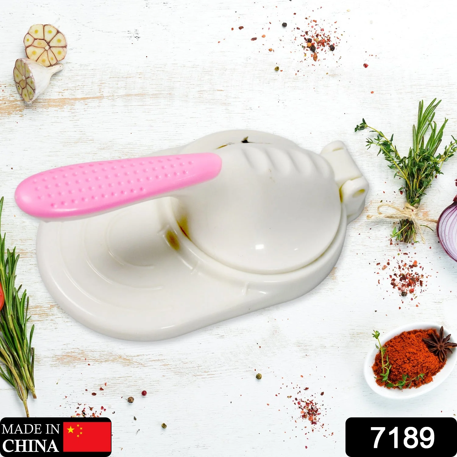 Manual Dumpling Machine – Puri Press Mini Kitchen Gadget for Making Dumplings - Image 2