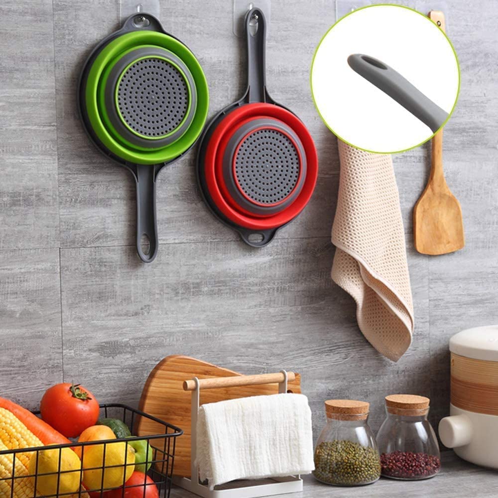 Foldable Silicone Colander for Fruit & Veggies - Image 8