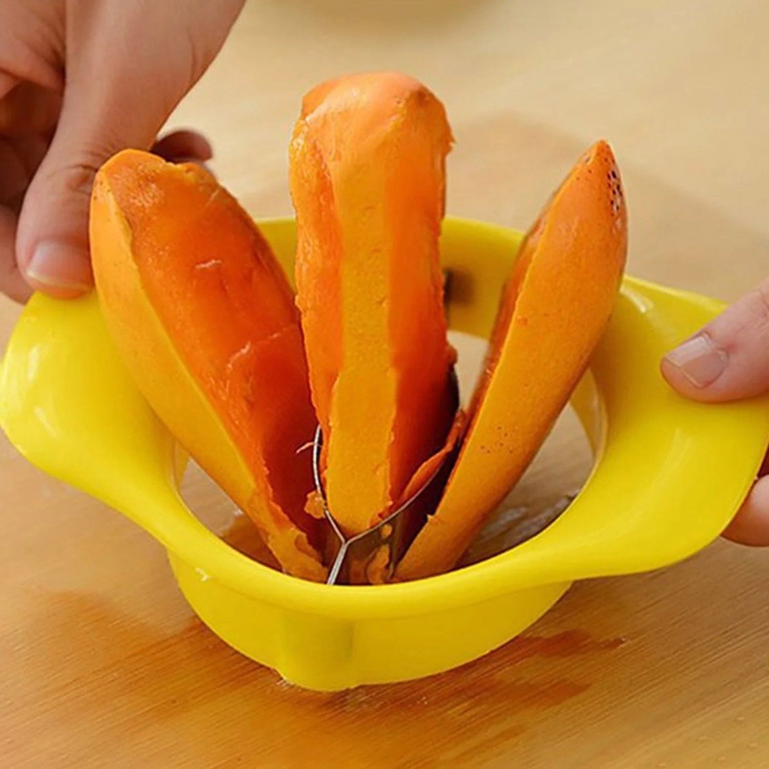 Mango Cutter Chopper Slicer Tool Slicing Machine Stainless Steel Blade Mango Cutter - Image 5