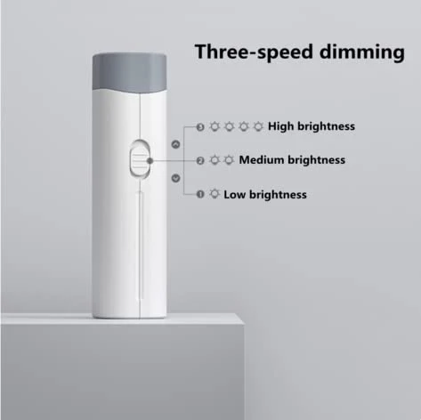 4 in 1 Creative desk Lamp, Rechargeable LED Table Flashlight Eye Protection Table Lamp Power Bank Handheld Desk Night Lamp Portable Torch Light with Adjustable Light Head for Home Kids Room Bedroom Office - Image 7