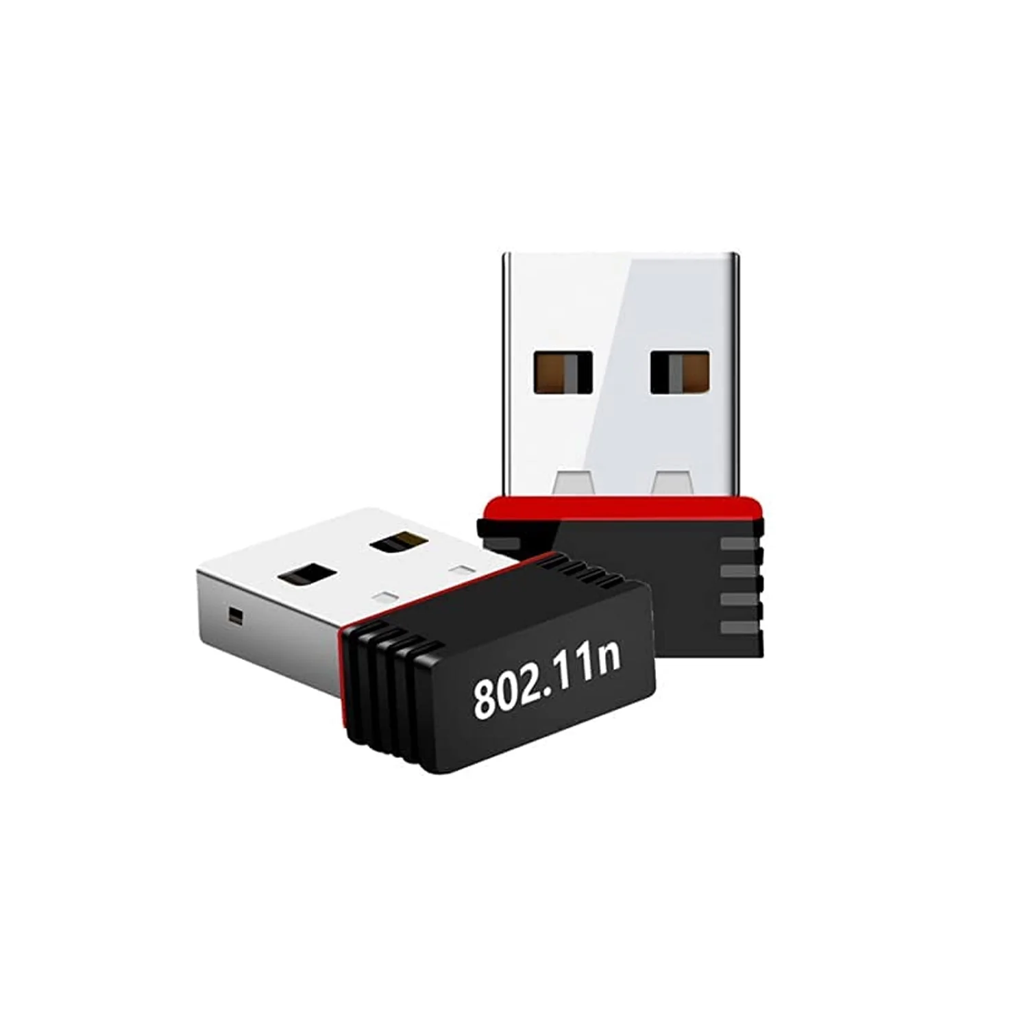 Wireless Mini Wi-Fi Network Adapter with Driver CD for Computer & Laptop - Image 4