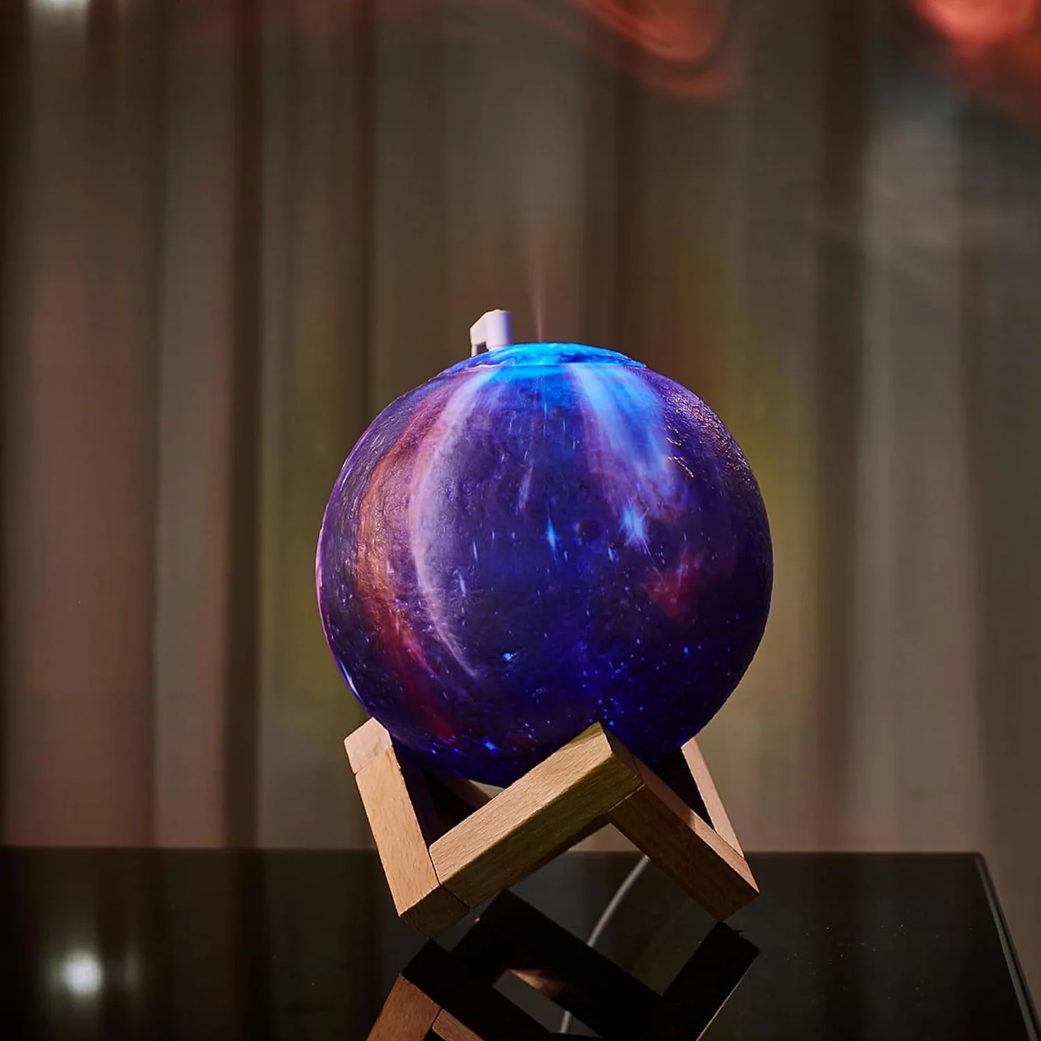 3D 2 in 1 LED Printed Moon Lamp & Aroma Diffuser (1 Pc) - Image 10