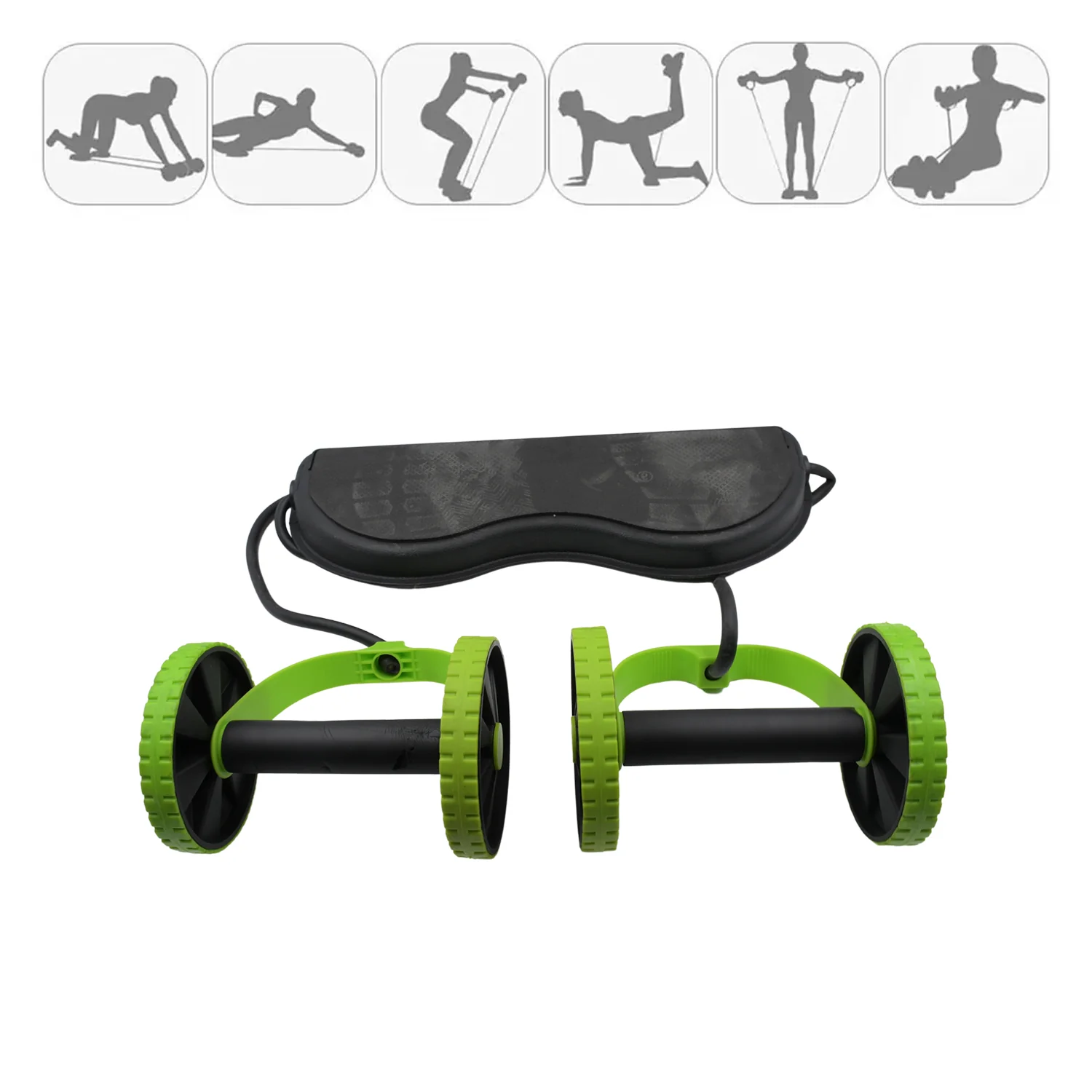 Professional Fitness Imported Ab Builder Ab Care Xtreme Fitness Resistance Exerciser Resistance Tube Ab Slimmer Rope Exerciser Body Building Home Gym Trainer for Both Men & Women (1 Pc) - Image 6