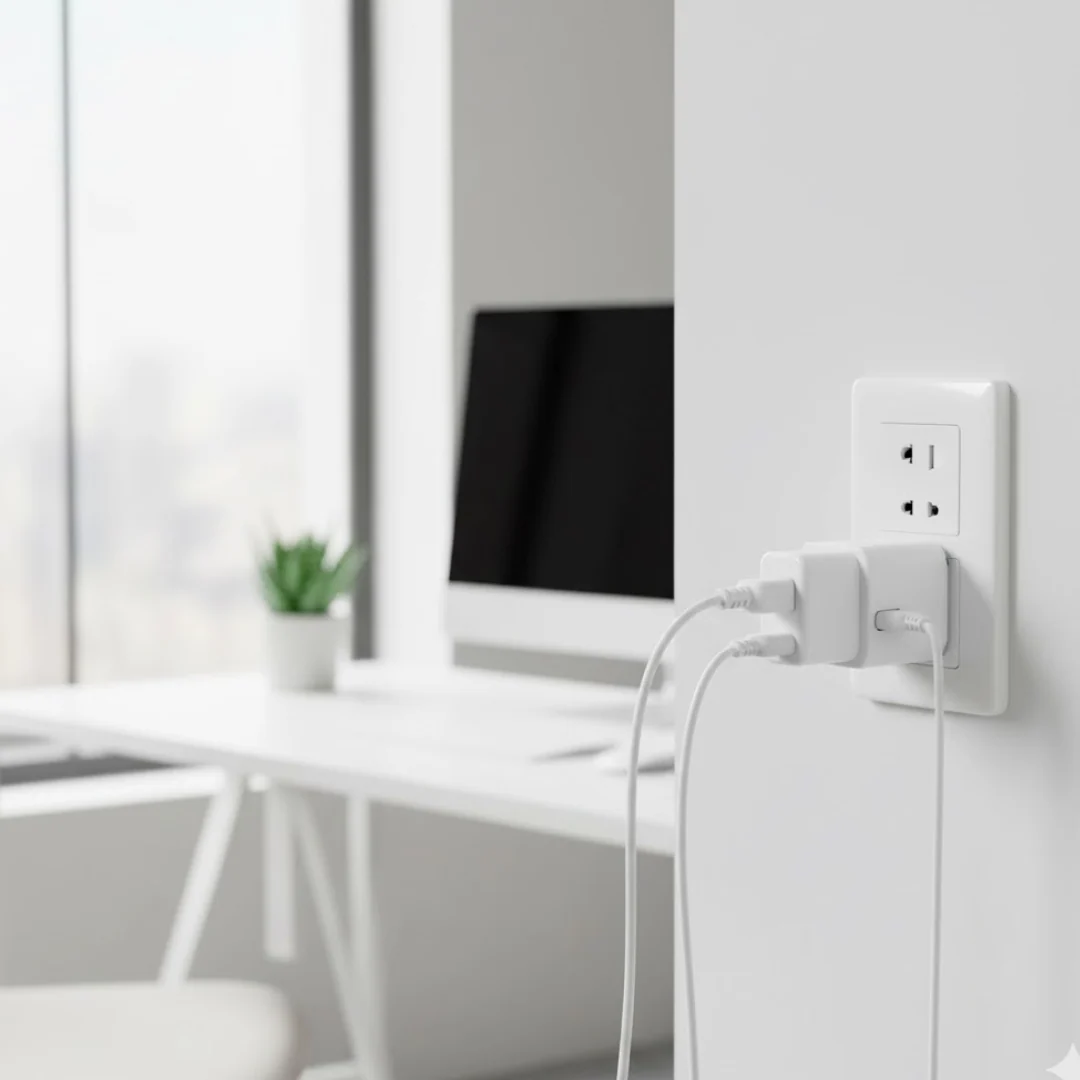 5-Way 2 Pin Multi-Plug Socket / Converter (1 Pc) - Image 7