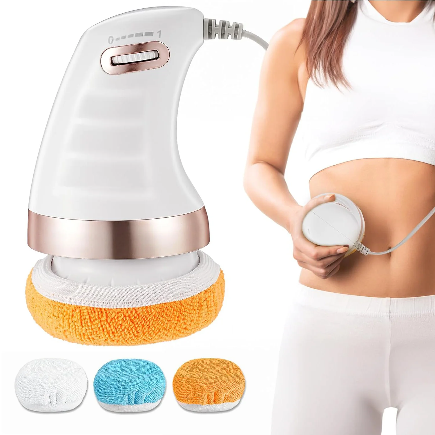 Body Sculpting Massager with 3 Pads – Adjustable Speed Handheld Body Massager - Image 10