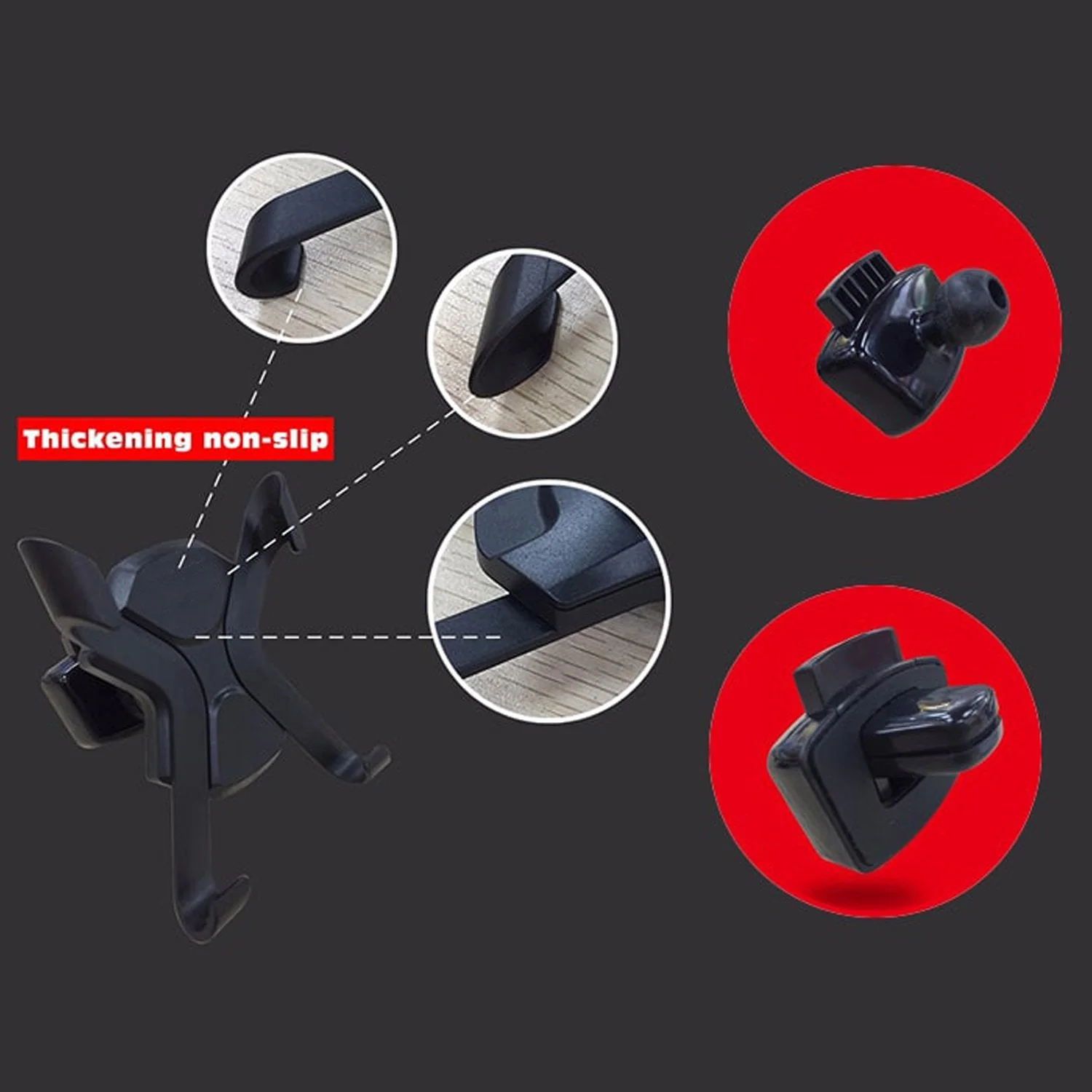 2PC CAR MOUNT AIR VENT HOLDER - Image 8