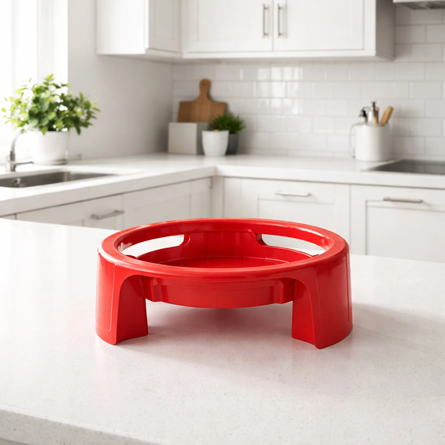 Multipurpose Unbreakable Plastic Matka Stand / Pot Stand - Image 7