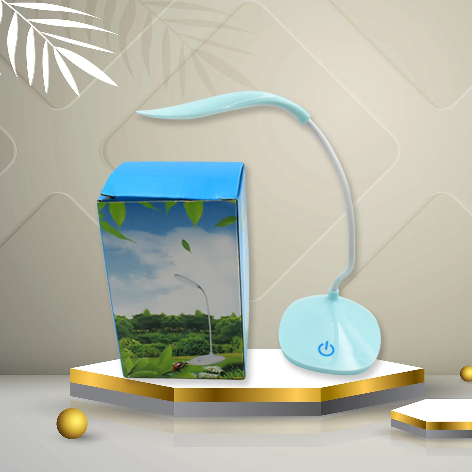 LED Study Lamp with Touch Switch – Dimmable Desk Light for Students - Image 3