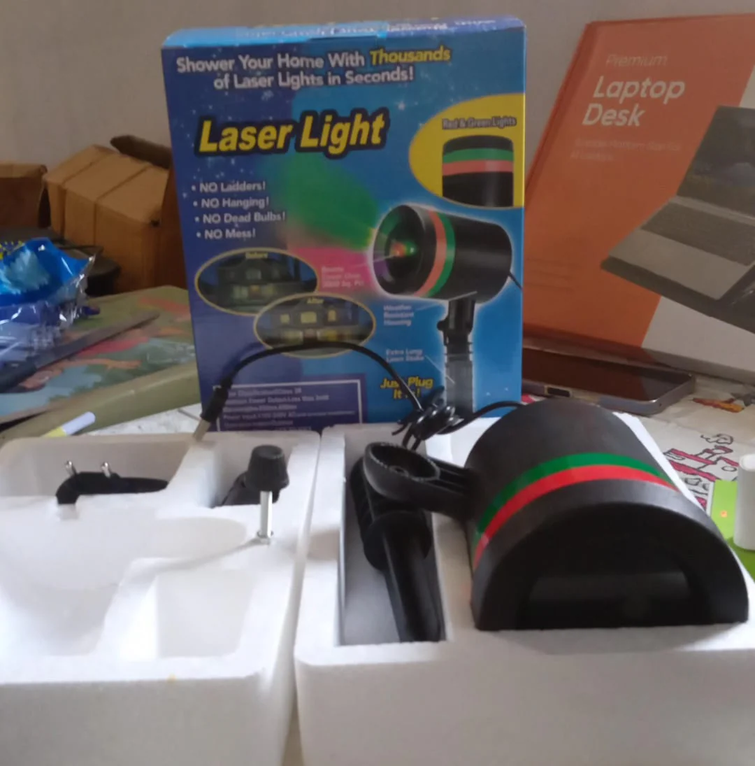 Star Fairy Motion Laser Projector (No Remote) - Image 11