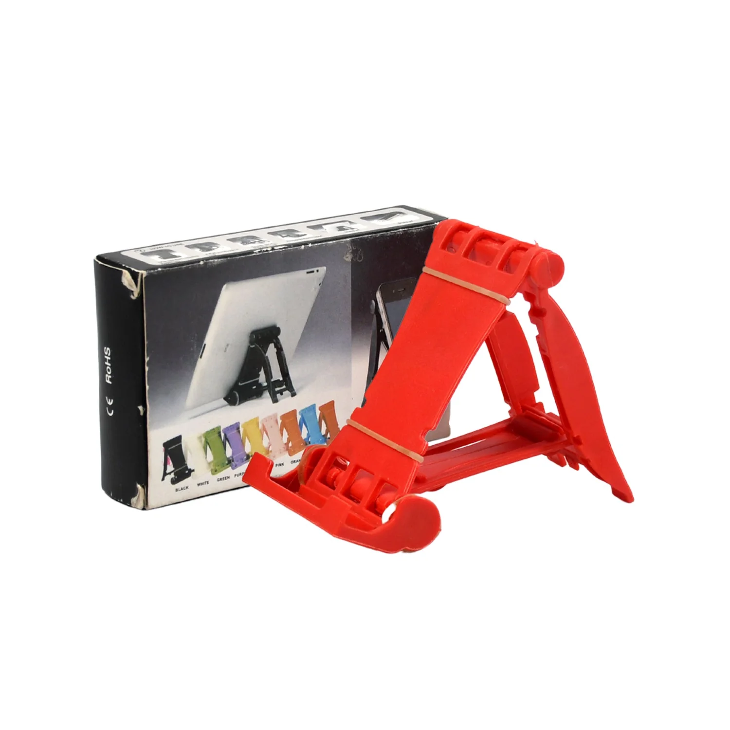 Adjustable Foldable Plastic Mobile Stand – Premium Stand for Home & Office - Image 4