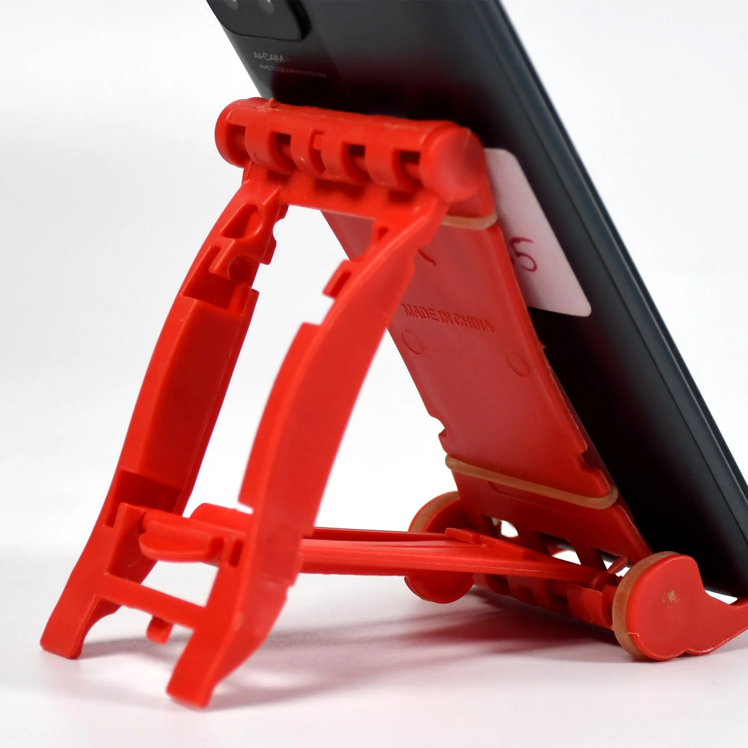 Adjustable Foldable Plastic Mobile Stand – Premium Stand for Home & Office - Image 5