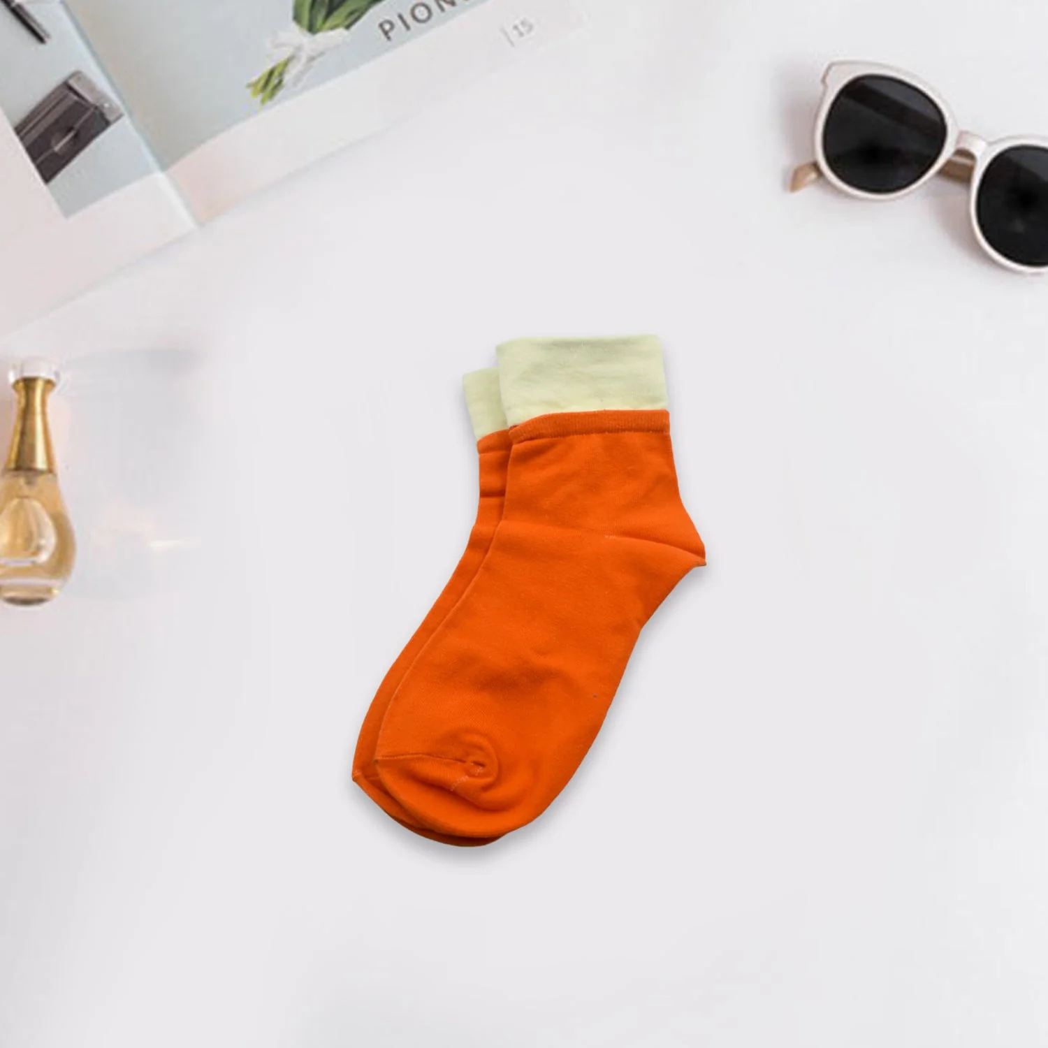 Socks Breathable Thickened Classic Simple Soft Skin Friendly (1Pair) - Image 5