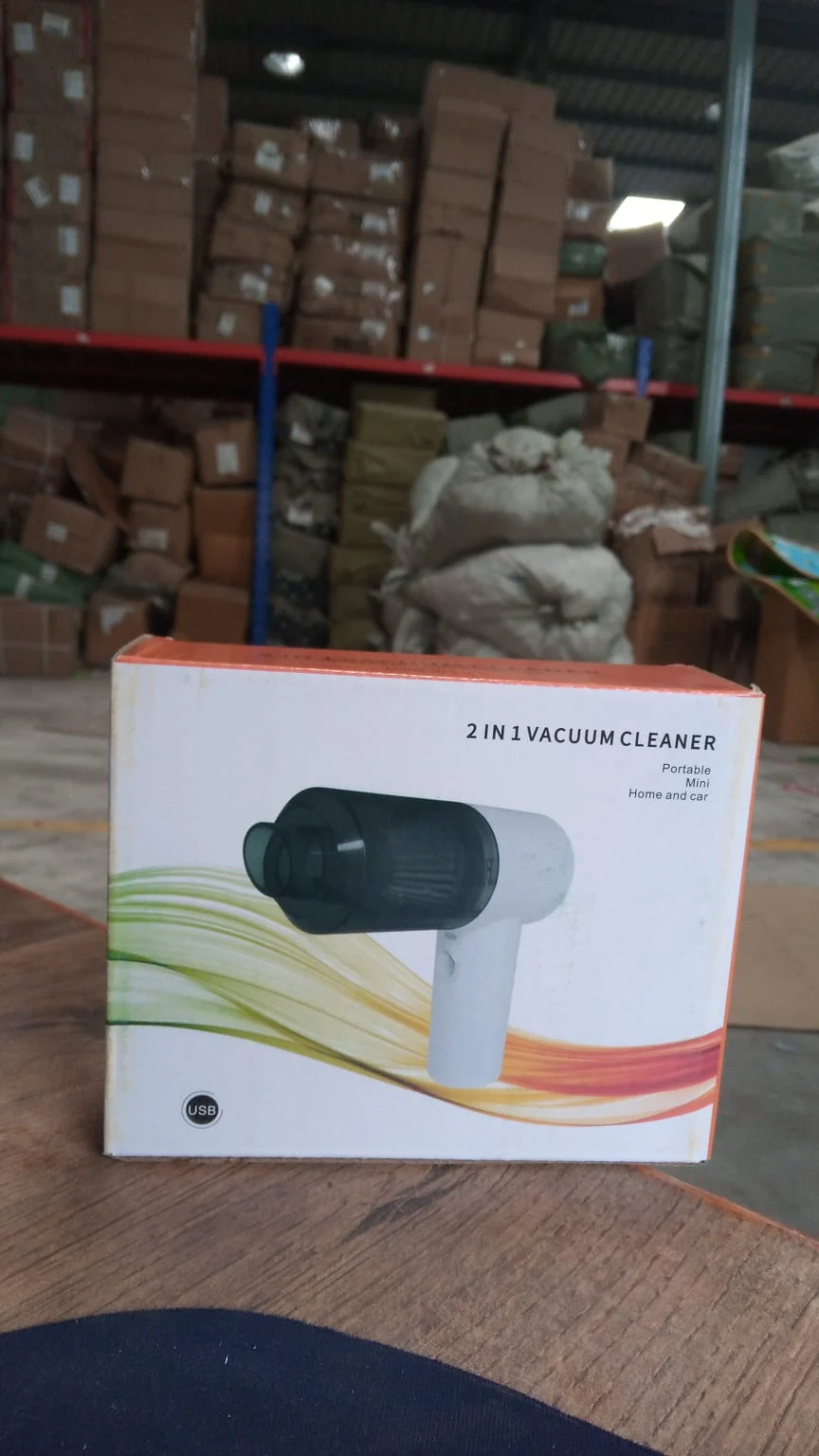 2 in 1 Wireless Vacuum Cleaner – 120W Handheld USB Rechargeable for Home & Car (1 Pc) - Image 13
