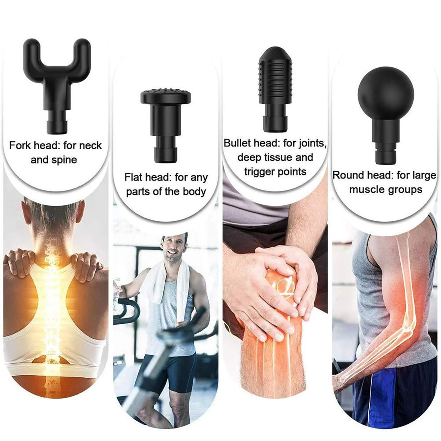 Deep Tissue Percussion Body Massage Machine For Pain Relief - Image 16