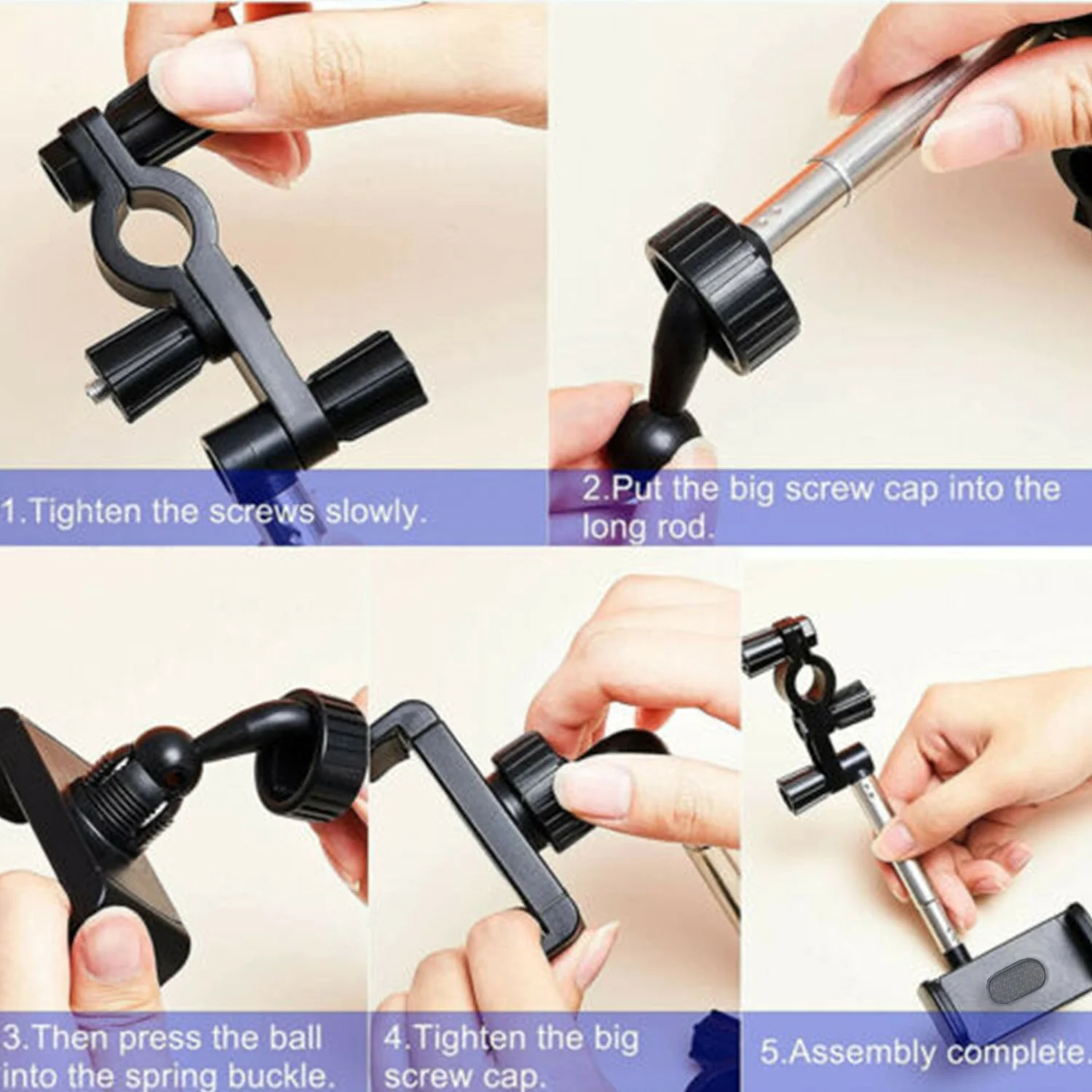 2-in-1 Universal Car Mobile Holder for Dashboard & Air Vent with Aroma - Image 6