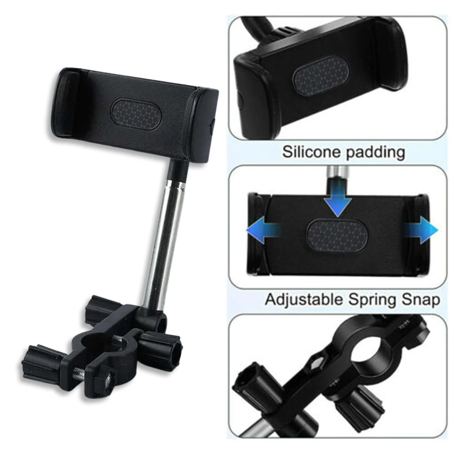 2-in-1 Universal Car Mobile Holder for Dashboard & Air Vent with Aroma - Image 8