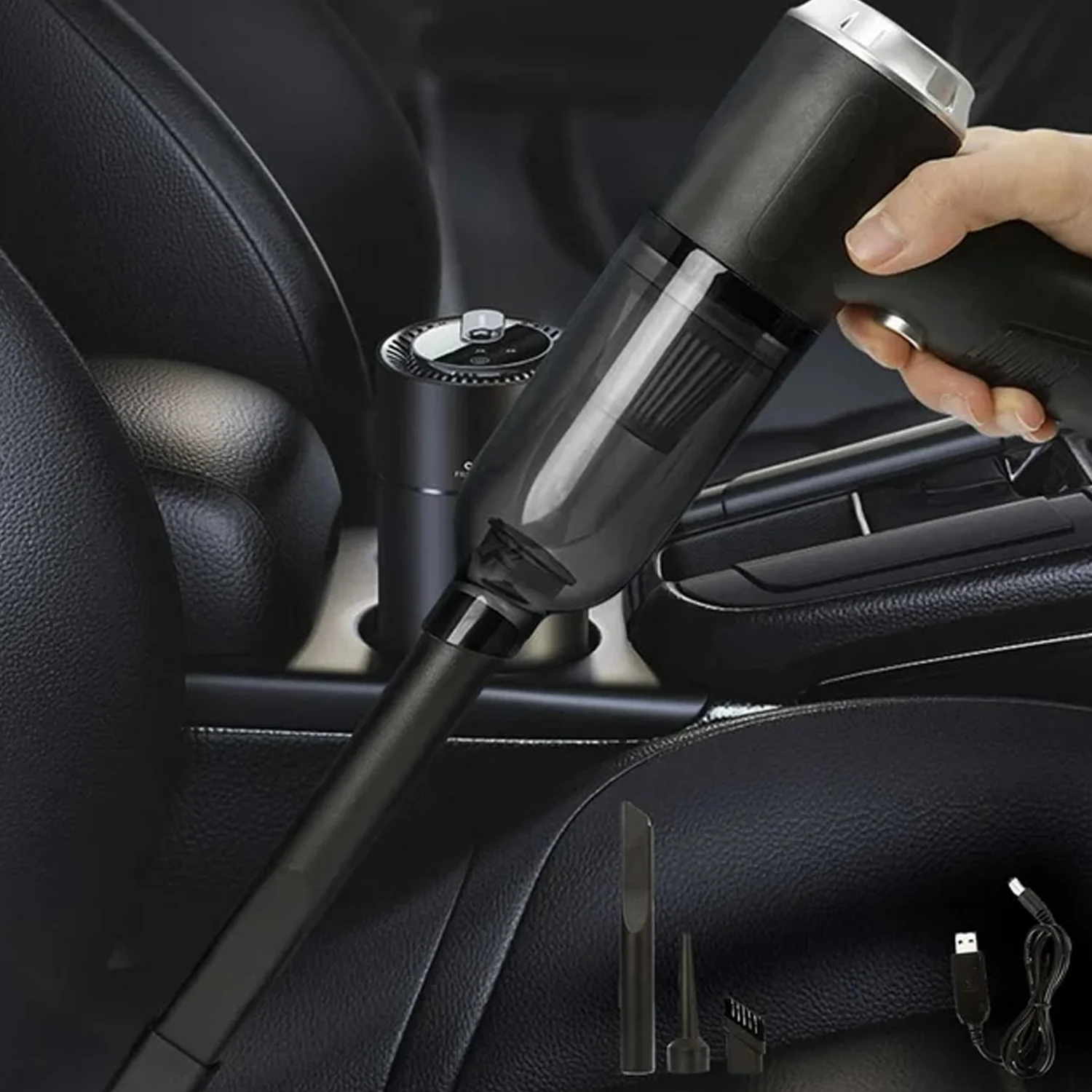 3 in 1 Mini Car Vacuum – Wireless, Rechargeable, Blower & Dust Cleaner for Car & Home - Image 10