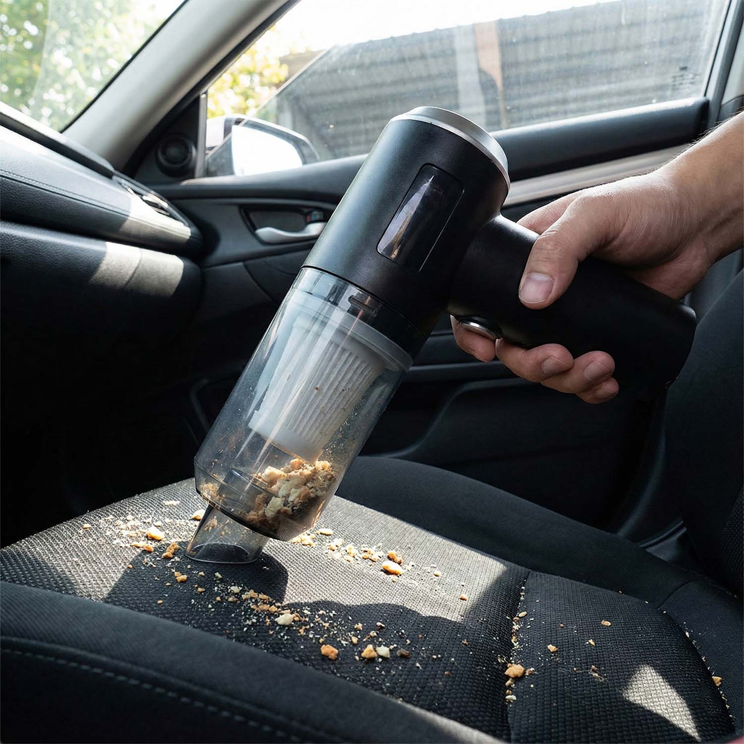 3 in 1 Mini Car Vacuum – Wireless, Rechargeable, Blower & Dust Cleaner for Car & Home - Image 12