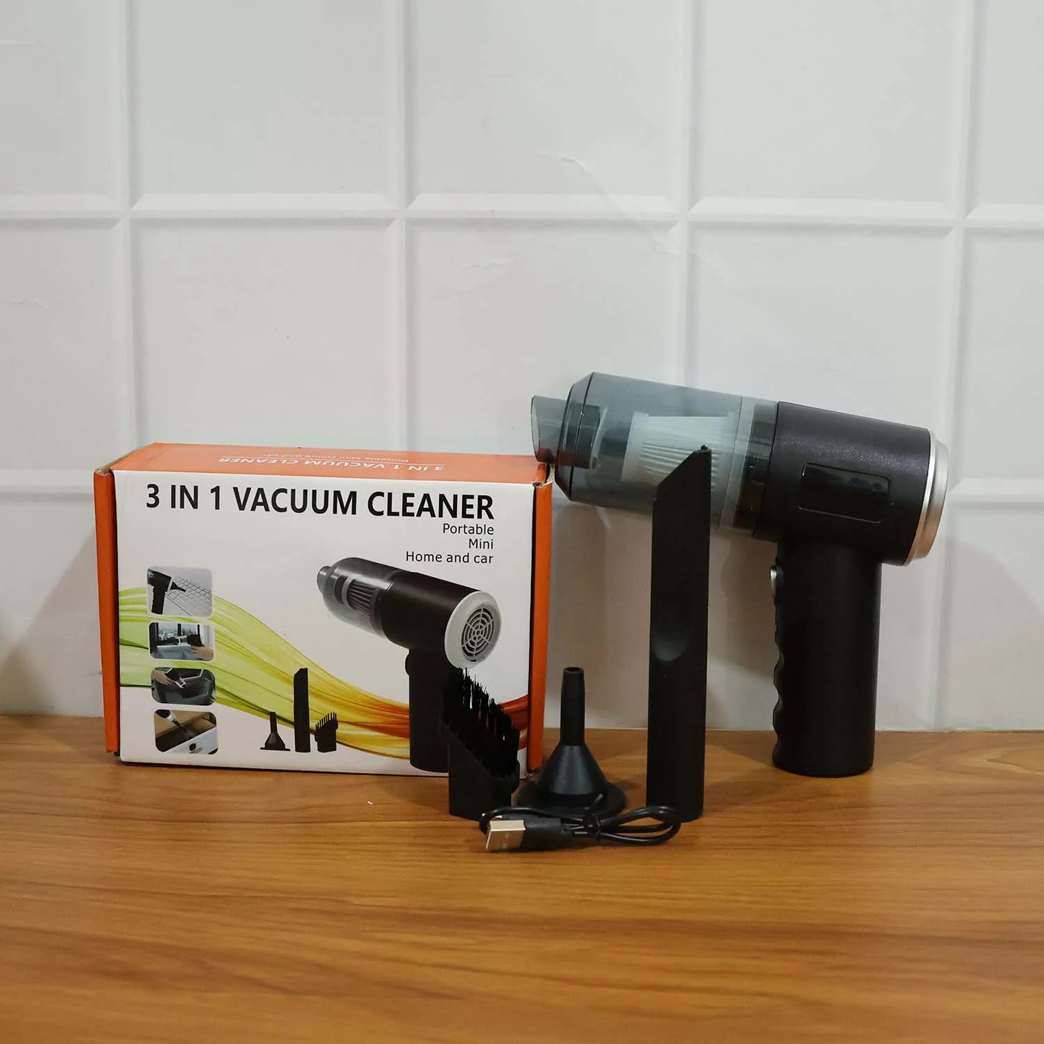 3 in 1 Mini Car Vacuum – Wireless, Rechargeable, Blower & Dust Cleaner for Car & Home - Image 16