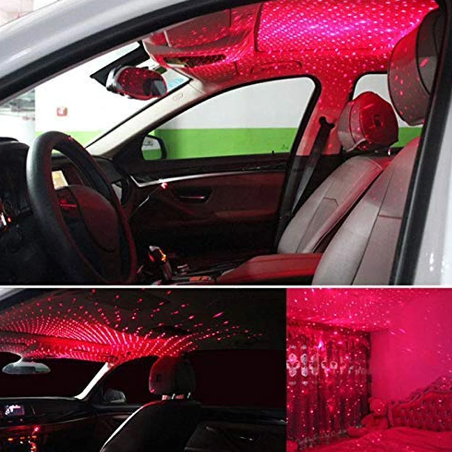 USB Star Projector – Adjustable Night Light for Home & Car - Image 5