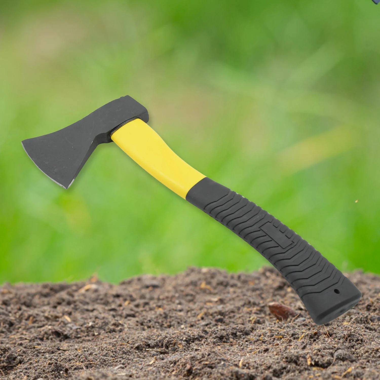 Gardening Tools Hatchet Axe Fiberglass Rubber Handle Safety Axe Pick 972 gm - Image 3