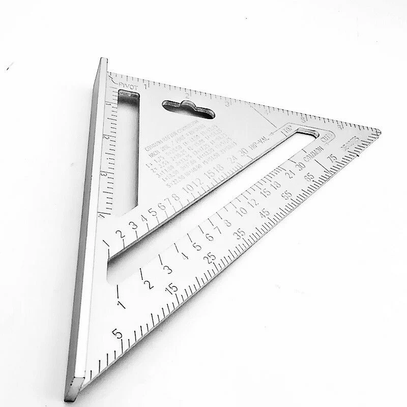Light Weight Double Side Scale Triangle Measurement Hand Tool - Image 5