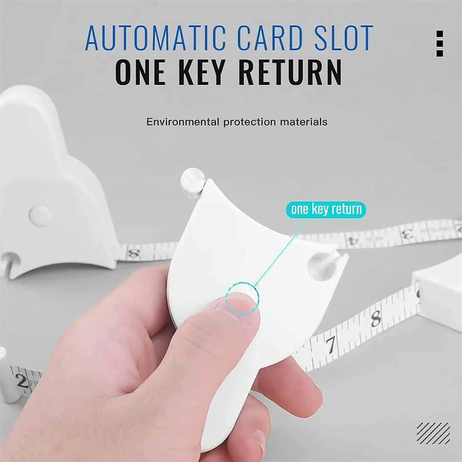 Fitness Measuring Tape for Length, Breadth & Height – Body & Object Measuring - Image 3