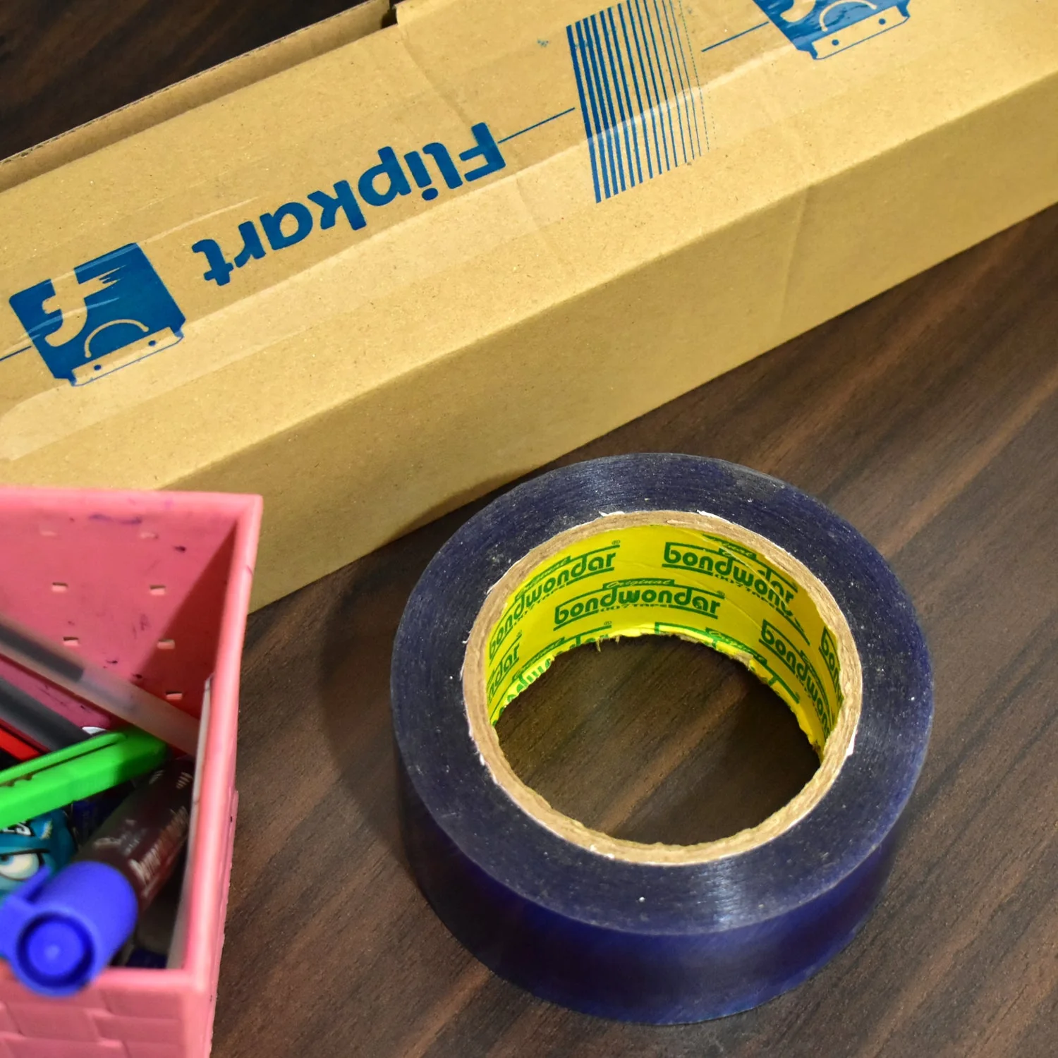 Flipkart Print Blue Tape For Packaging Gifts - Image 3