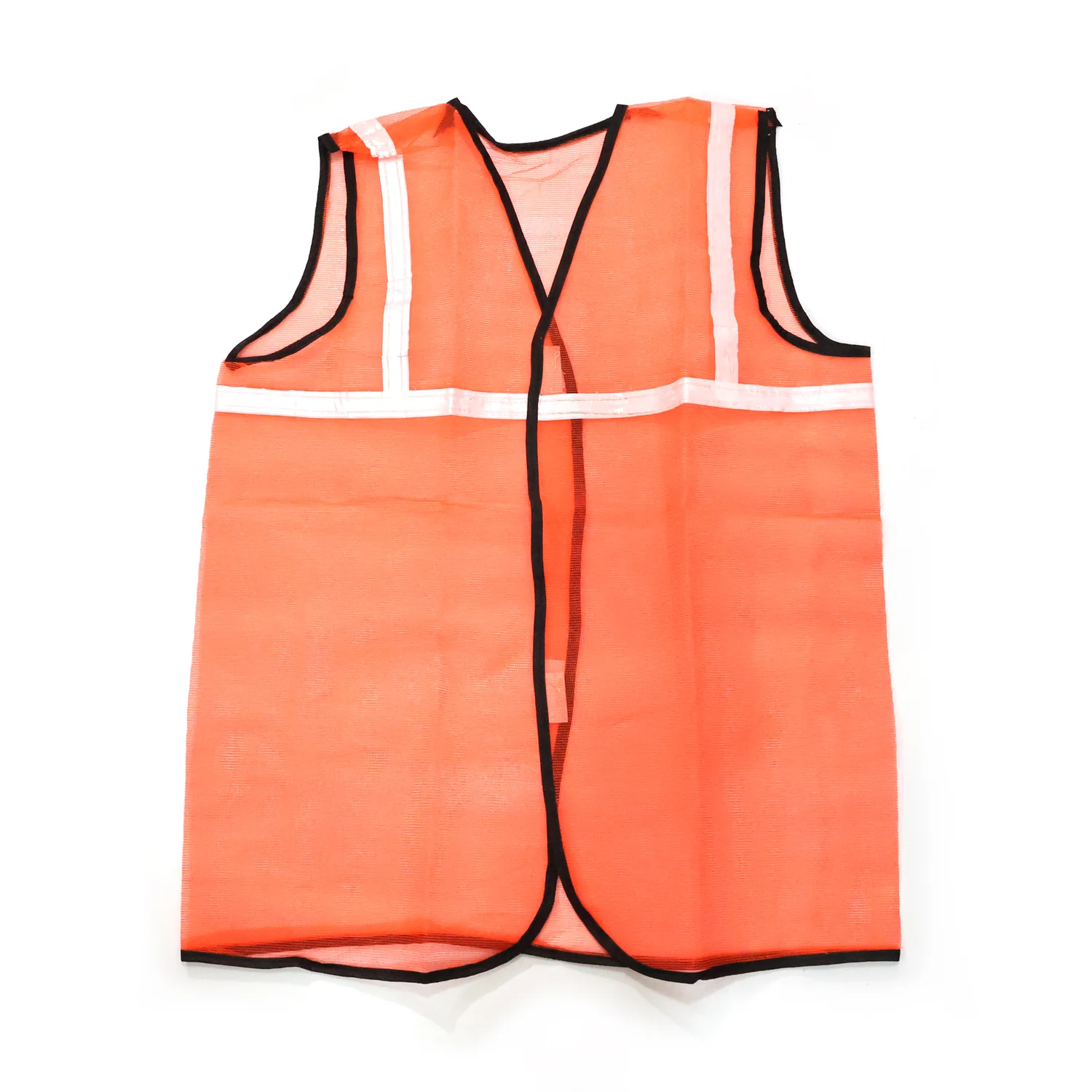Orange Safety Jacket For Having protection against accidents usually - Image 5