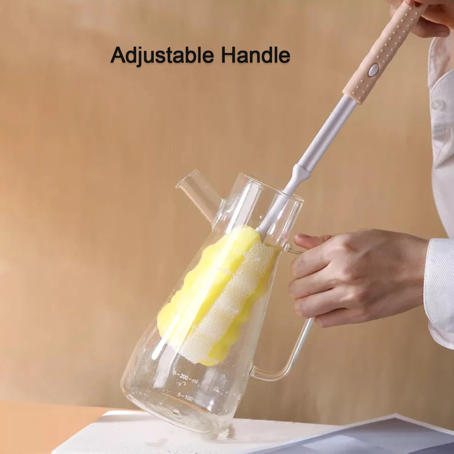 Sponge Head Household Kitchen Cleaning Tool Milk Bottle Cup Mug Brush - Image 5