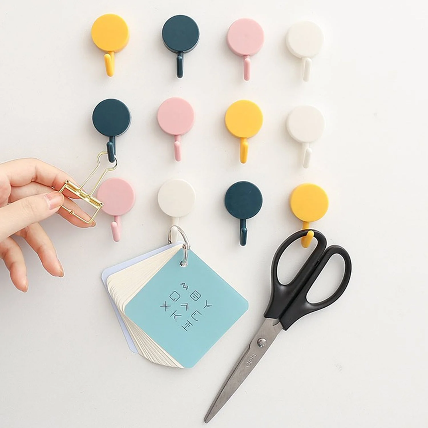 Self-Adhesive Sticky Wall Hooks (10 Pcs) - Image 6