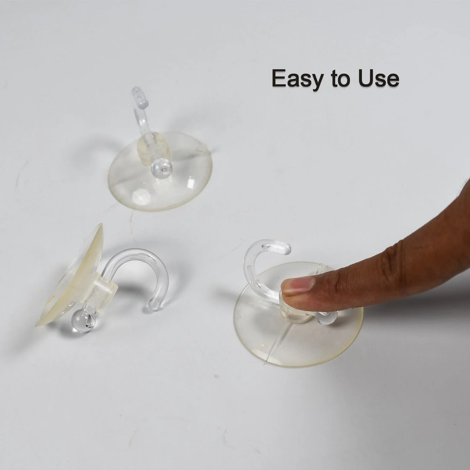 Transparent Rubber Vacuum Hangers for Bathroom, Kitchen, and Wall - Image 10