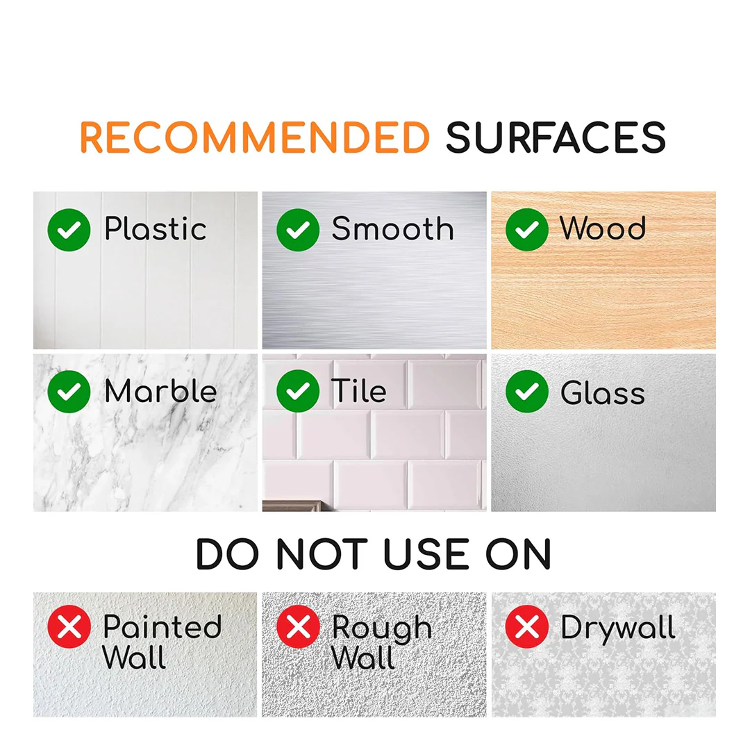 Transparent Rubber Vacuum Hangers for Bathroom, Kitchen, and Wall - Image 5