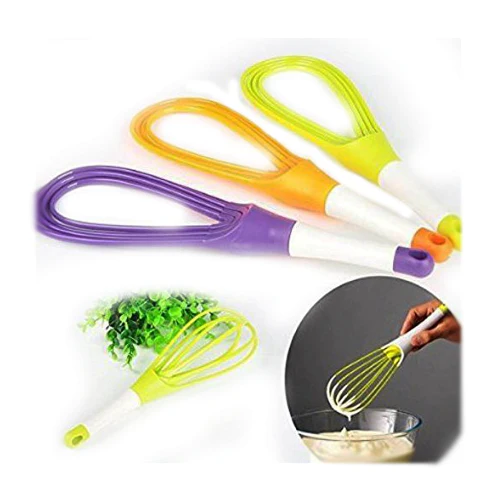 Plastic Whisk Mixer for Milk, Coffee, Egg, Juice Balloon Whisk - Image 4