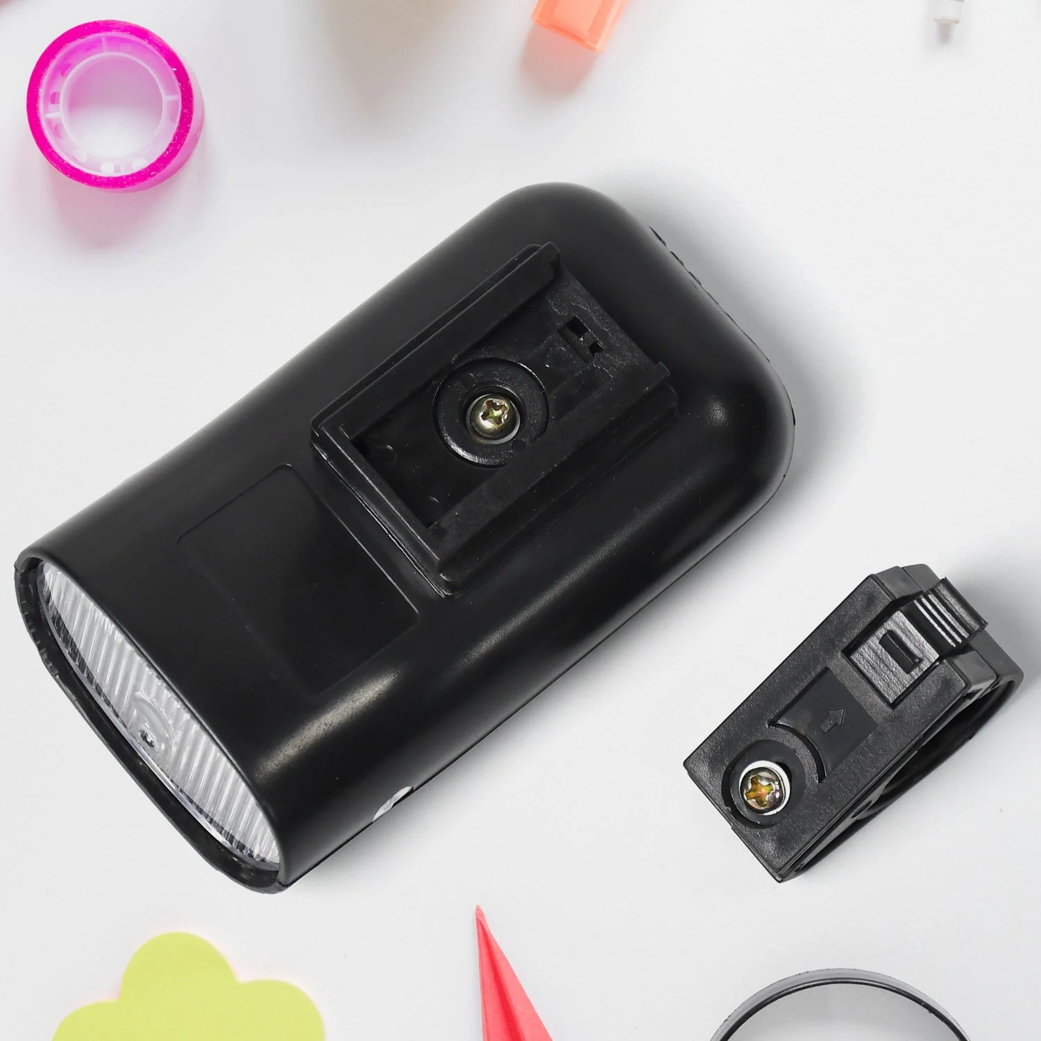 Waterproof Quick Release Bike Front Light Lamp for Cycle (Battery Not Included) - Image 3
