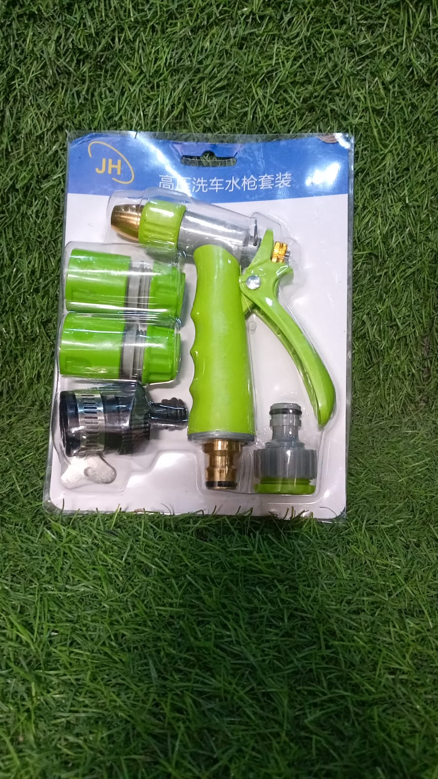 Water Spray Nozzle, Hose Sprayer, High Pressure Long Range Zinc Alloy Rotatable - Image 7