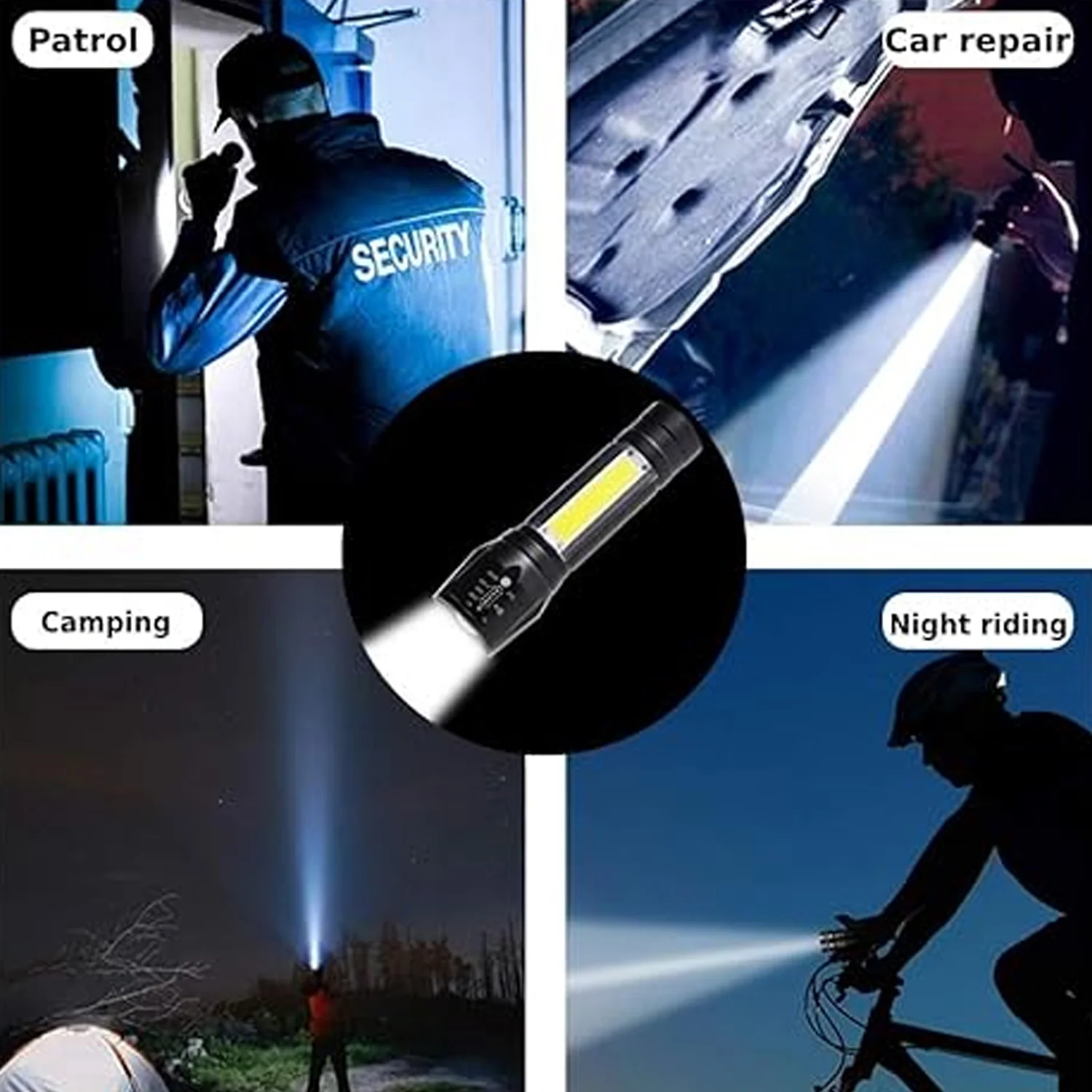 LED USB Rechargeable Mini Flashlight – Ultra-Bright Tactical Emergency Light - Image 4