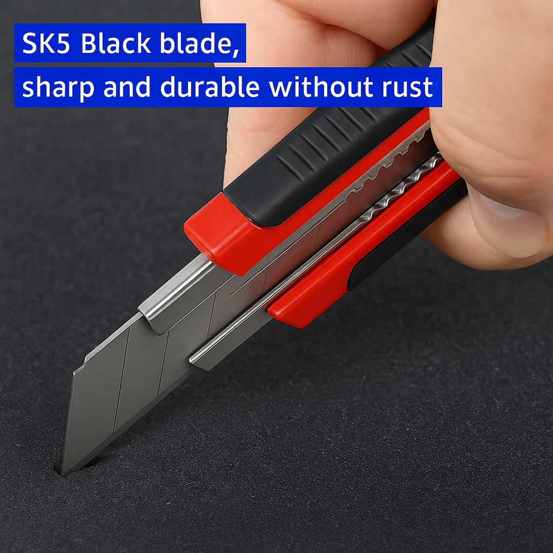 Heavy Duty 18mm Cutter Knife Set with Extra Blades for Office & Home - Image 4