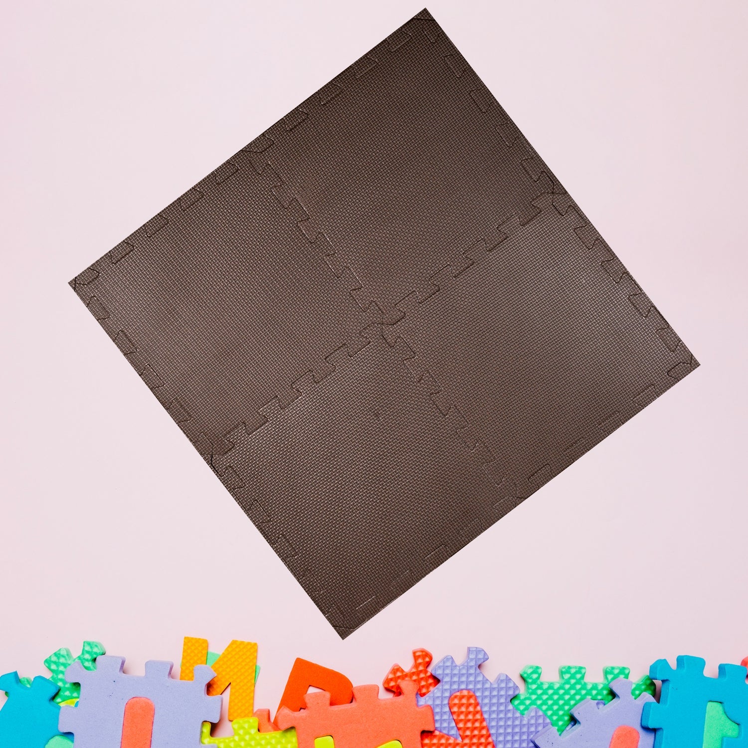 Puzzle Tile Floor Mats for Babies - Set of 4 - Image 6