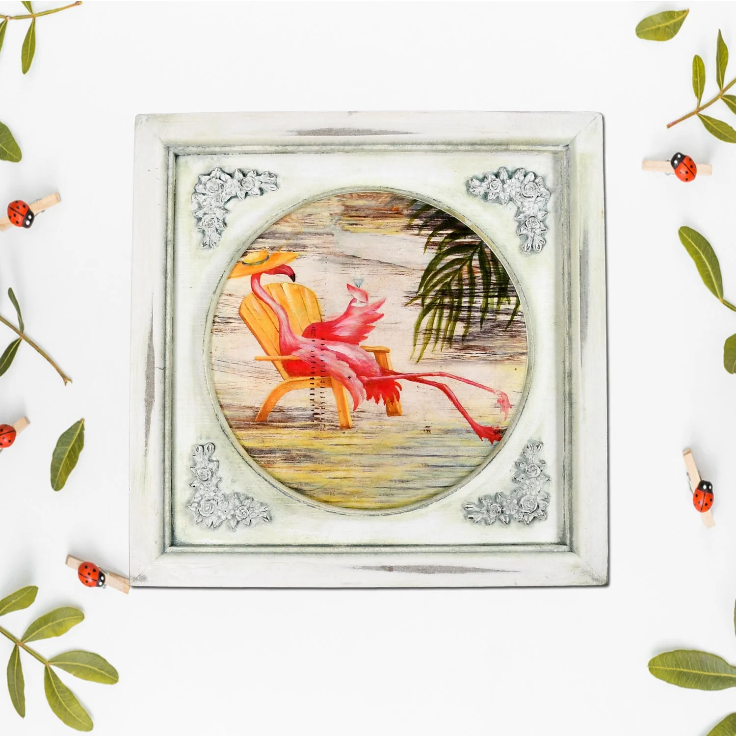 Desktop Photo Frame Picture Art Decoration Painting photo frame 12x12 inch (1pc). (1pc) - Image 4
