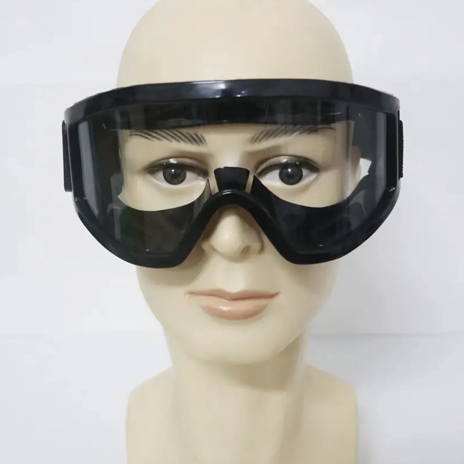 Cycling Motorbike ATV/Dirt Bike Racing Transparent Goggles with Adjustable Strap Sunglasses, Protective Glasses Goggle, Outdoor Goggles Dustproof Windproof Riding Goggles Safety Goggles - Image 5